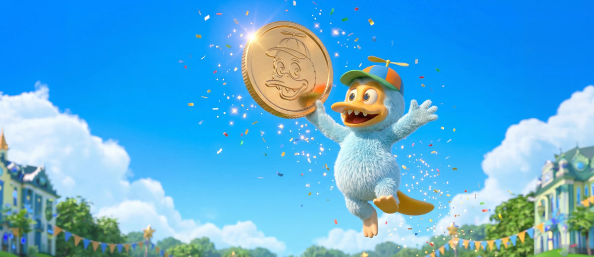 Globie mascot celebrating